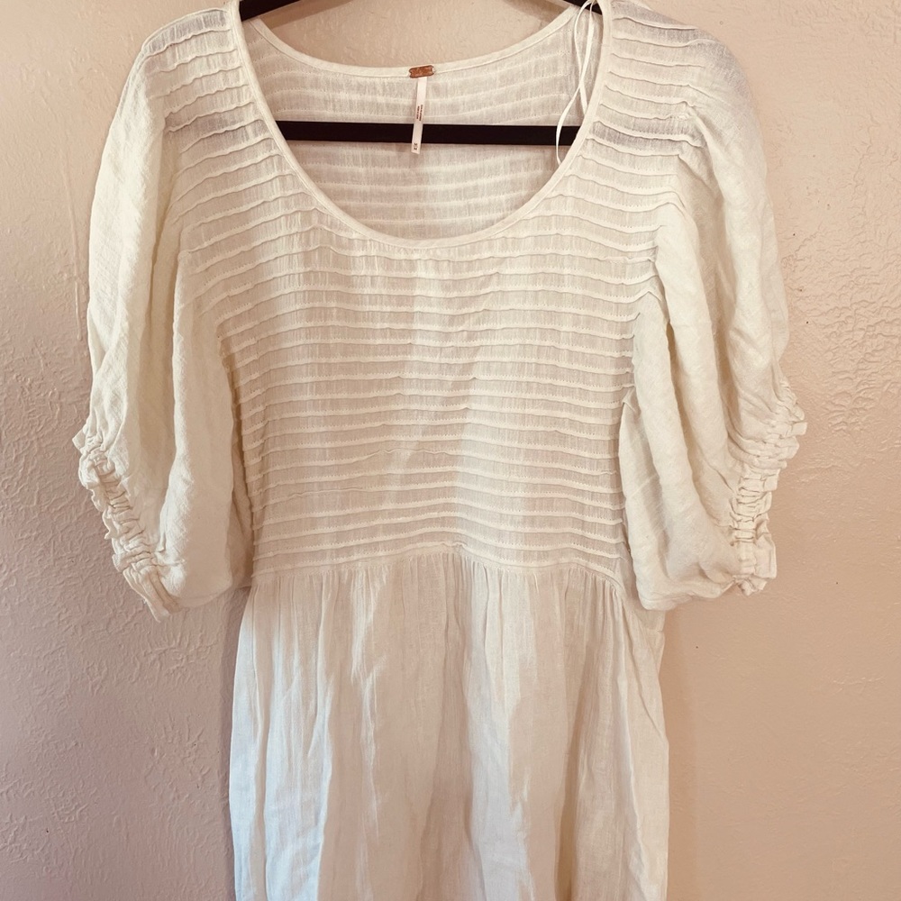 Free People Elsie Puff Sleeve Tunic